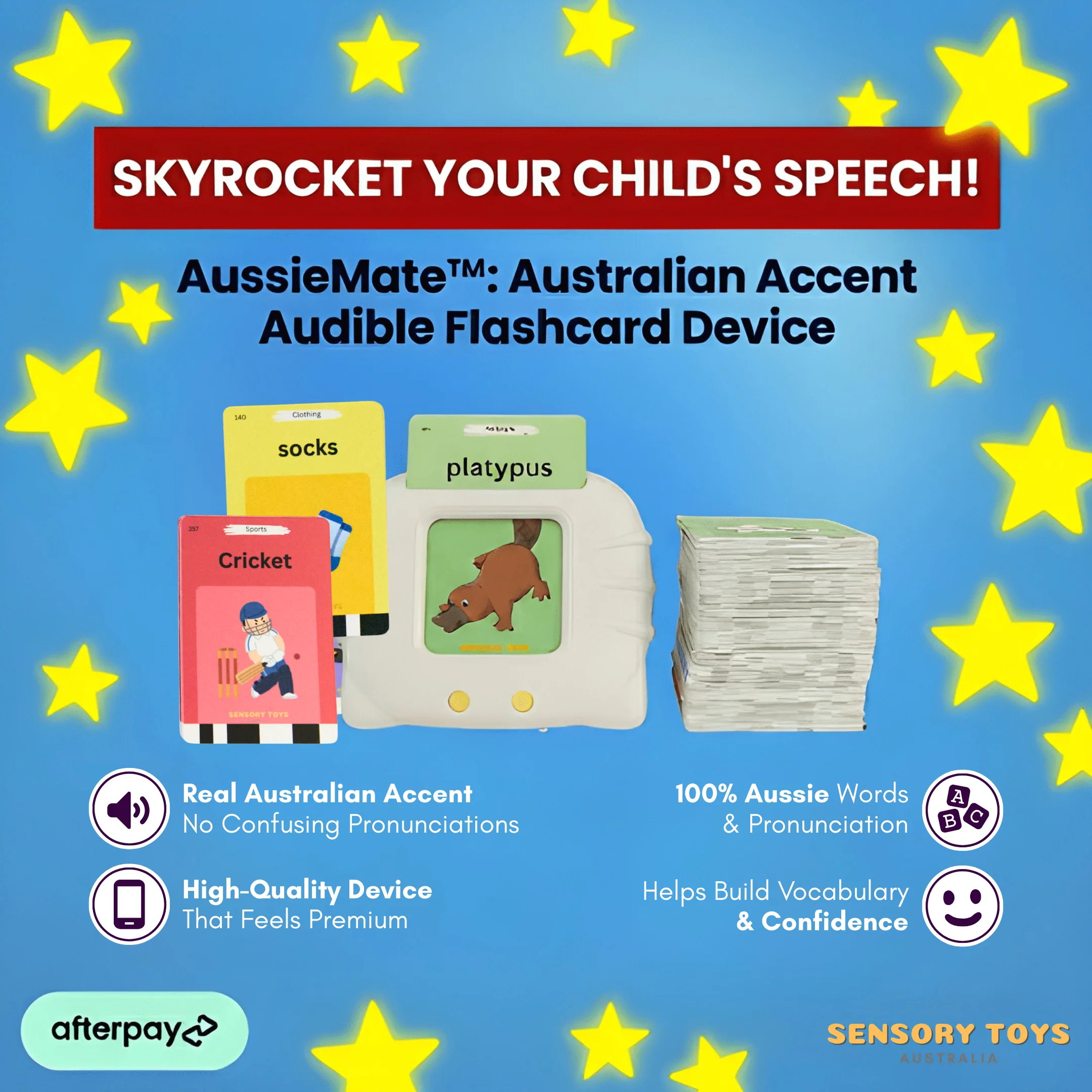 AussieMate™ - Australian Accent Audible Flashcard Device - Image 3