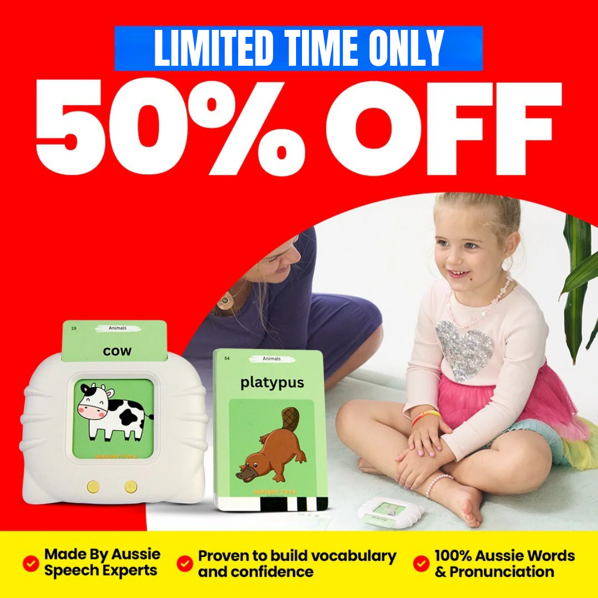 AussieMate™ - Australian Accent Audible Flashcard Device - Image 6
